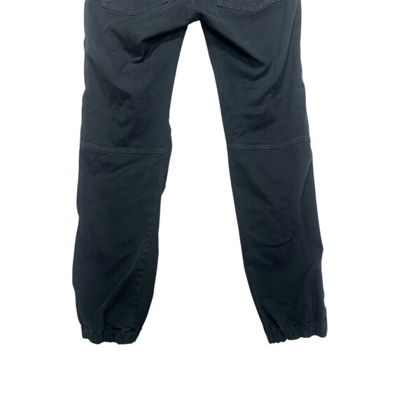 Nili Lotan French Military Pants Womens 4 Black Slouchy Grunge Academia Mid Rise - Picture 11 of 16